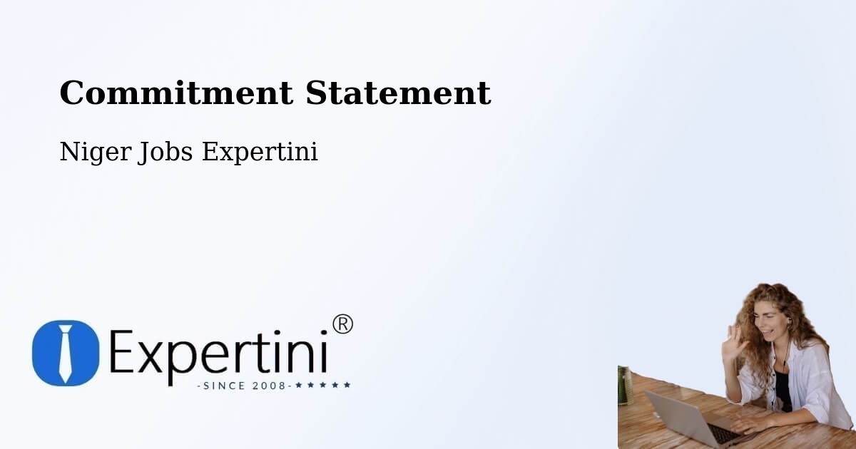 Corporate Commitment – Département De Keïta - Niger Jobs Expertini